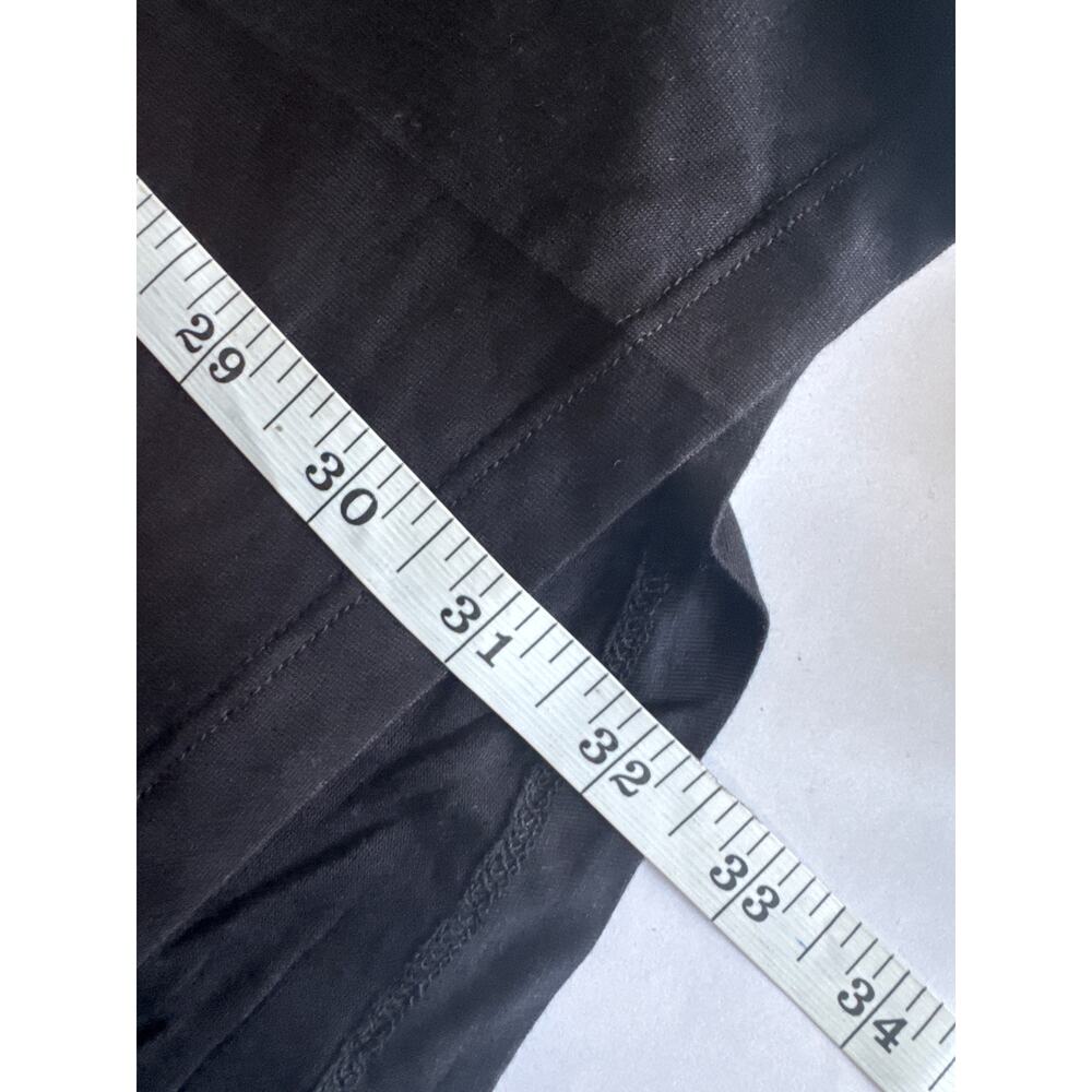 ModCloth Black Round Neck Soft Tunic Short Sleeve Tee Basic Minimalist XL NWT - Picture 6 of 6